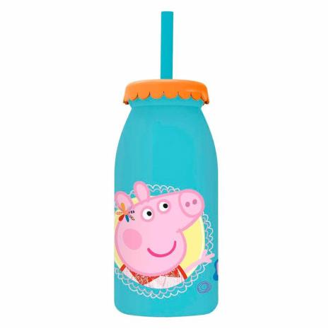Peppa Pig 300ml Milk Bottle With Straw £2.99